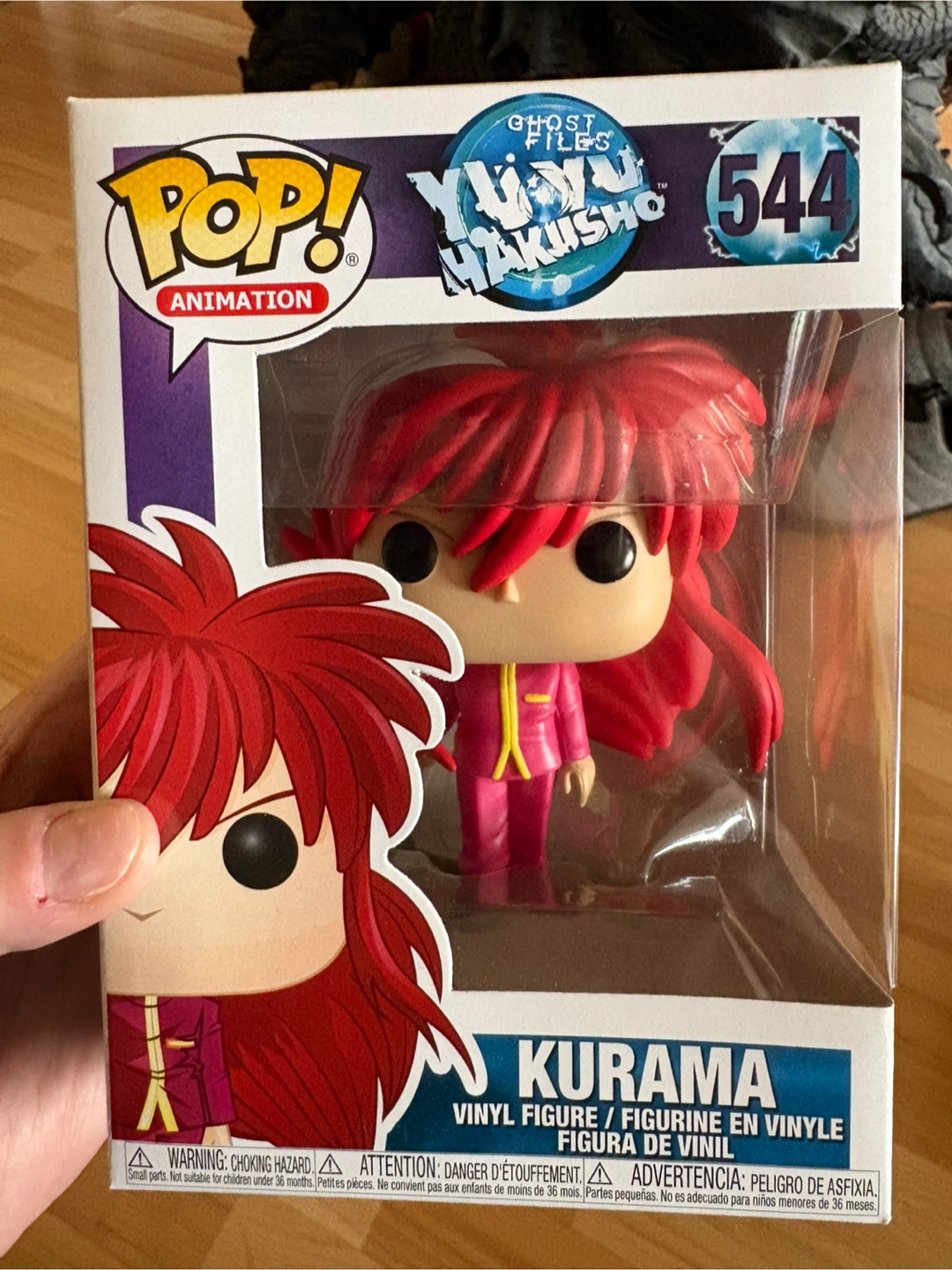Funko Pop Animation Yu Yu Hakusho Ghost Files Kurama Vaulted
