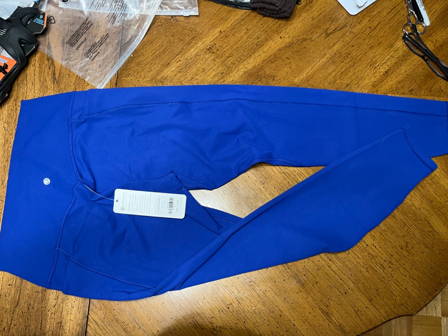 CRZ YOGA Blue Leggings - Size Medium