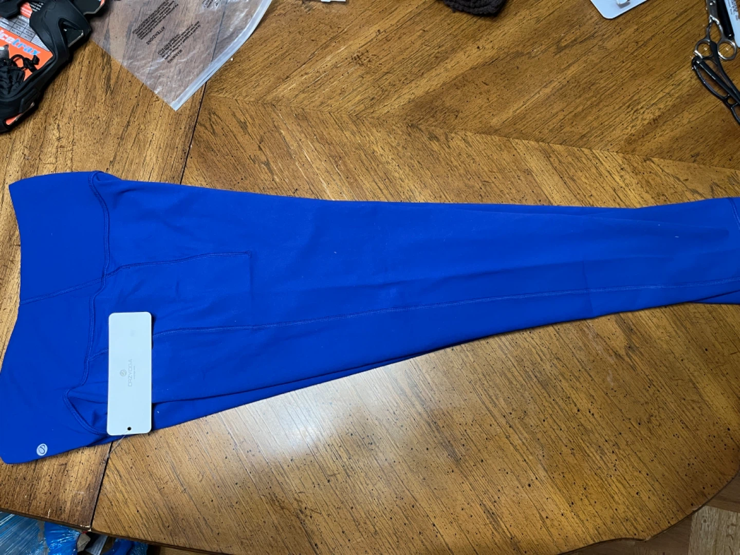 CRZ YOGA Blue Leggings - Size Medium - photo 2