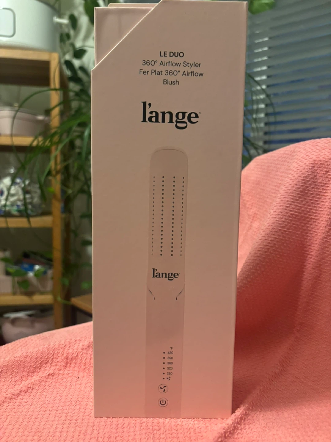 L'ange LE DUO 360° Airflow Styler Blush