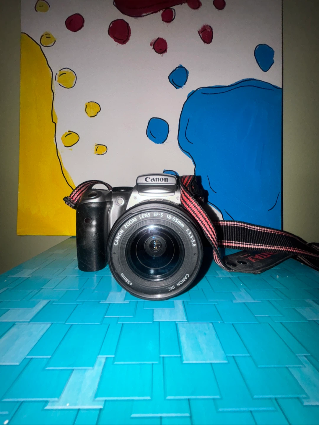 Canon EOS Digital Camera with 18-55mm Lens— needs new battery
