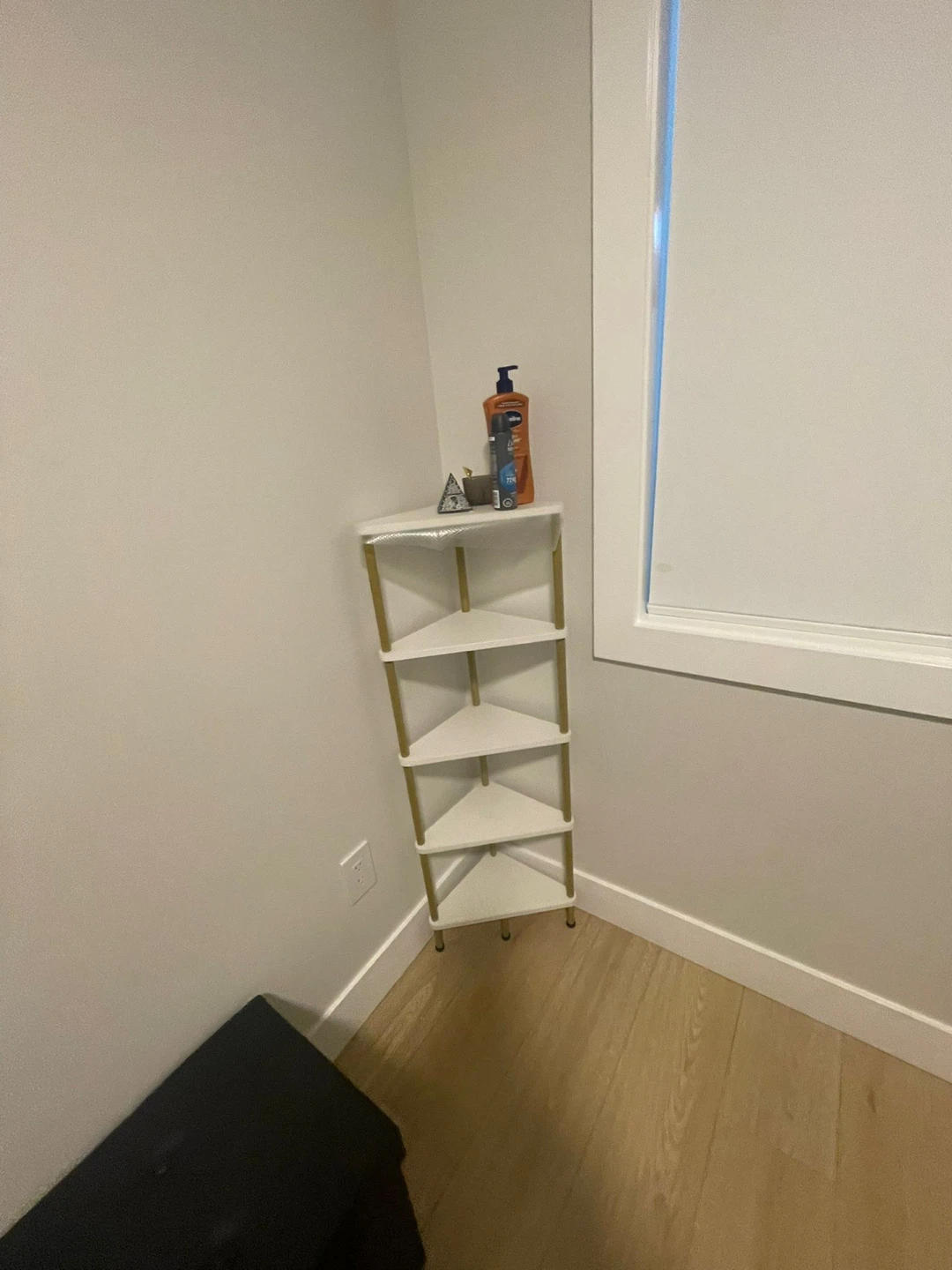 5-Tier White Corner Shelf - photo 2