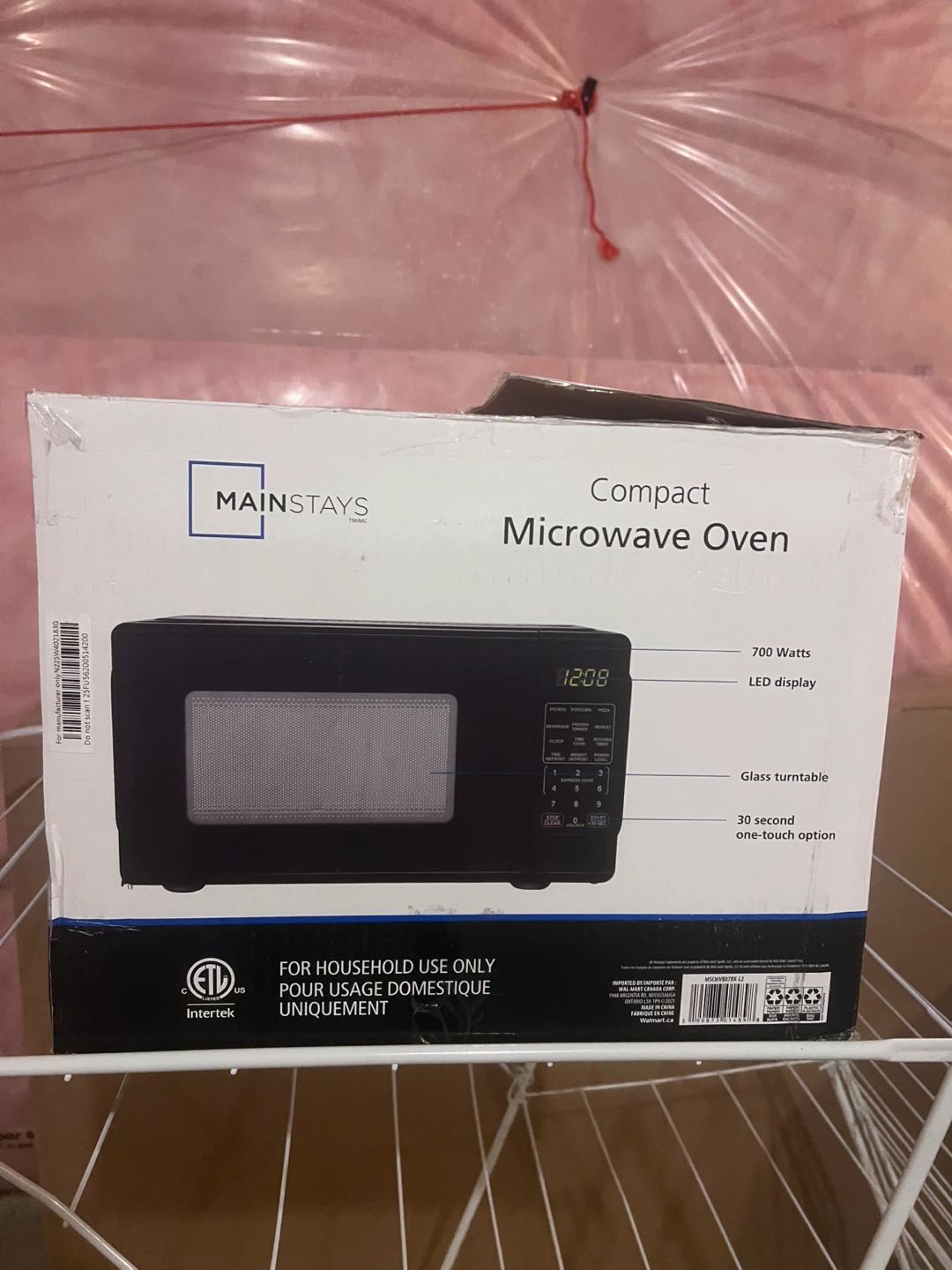 Mainstays Compact Microwave Oven - photo 3