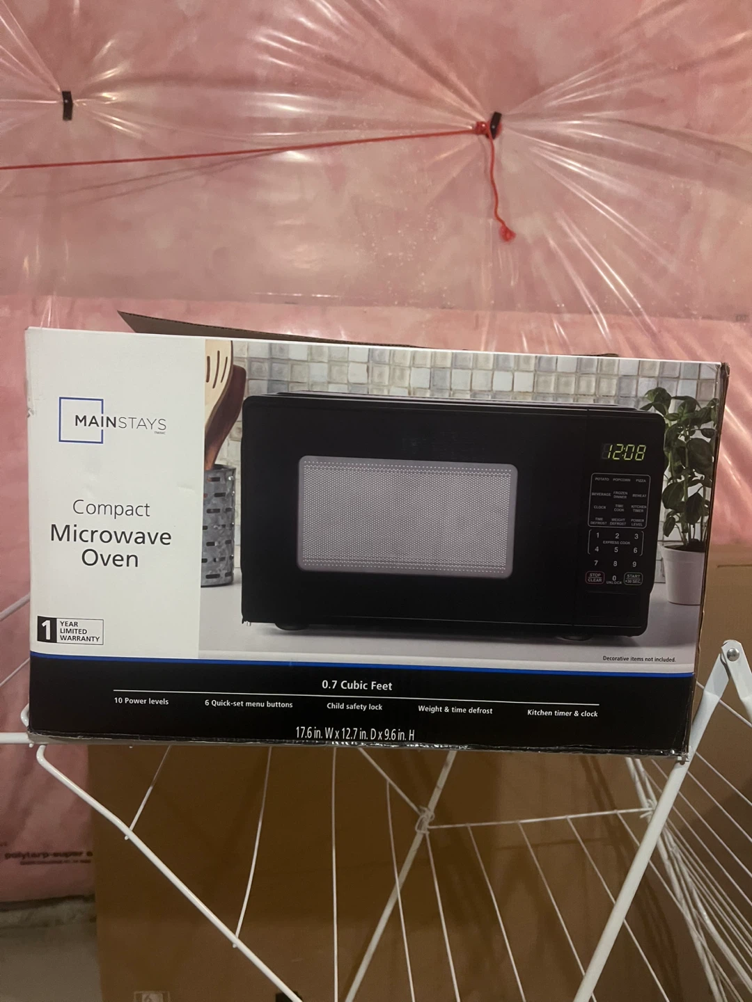 Mainstays Compact Microwave Oven - photo 2