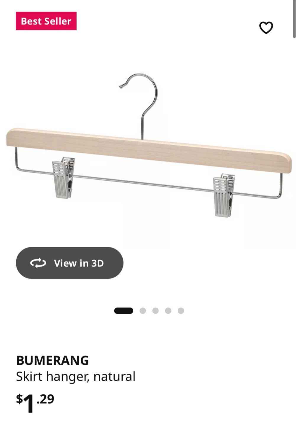 30 Hangers (top+bottom) ikea - photo 3