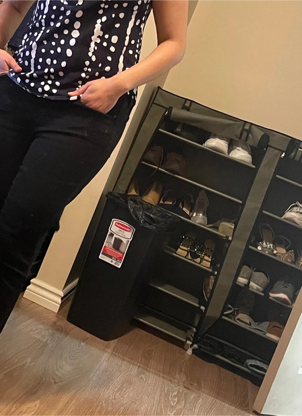 Collapsible Shoe Rack Organizer