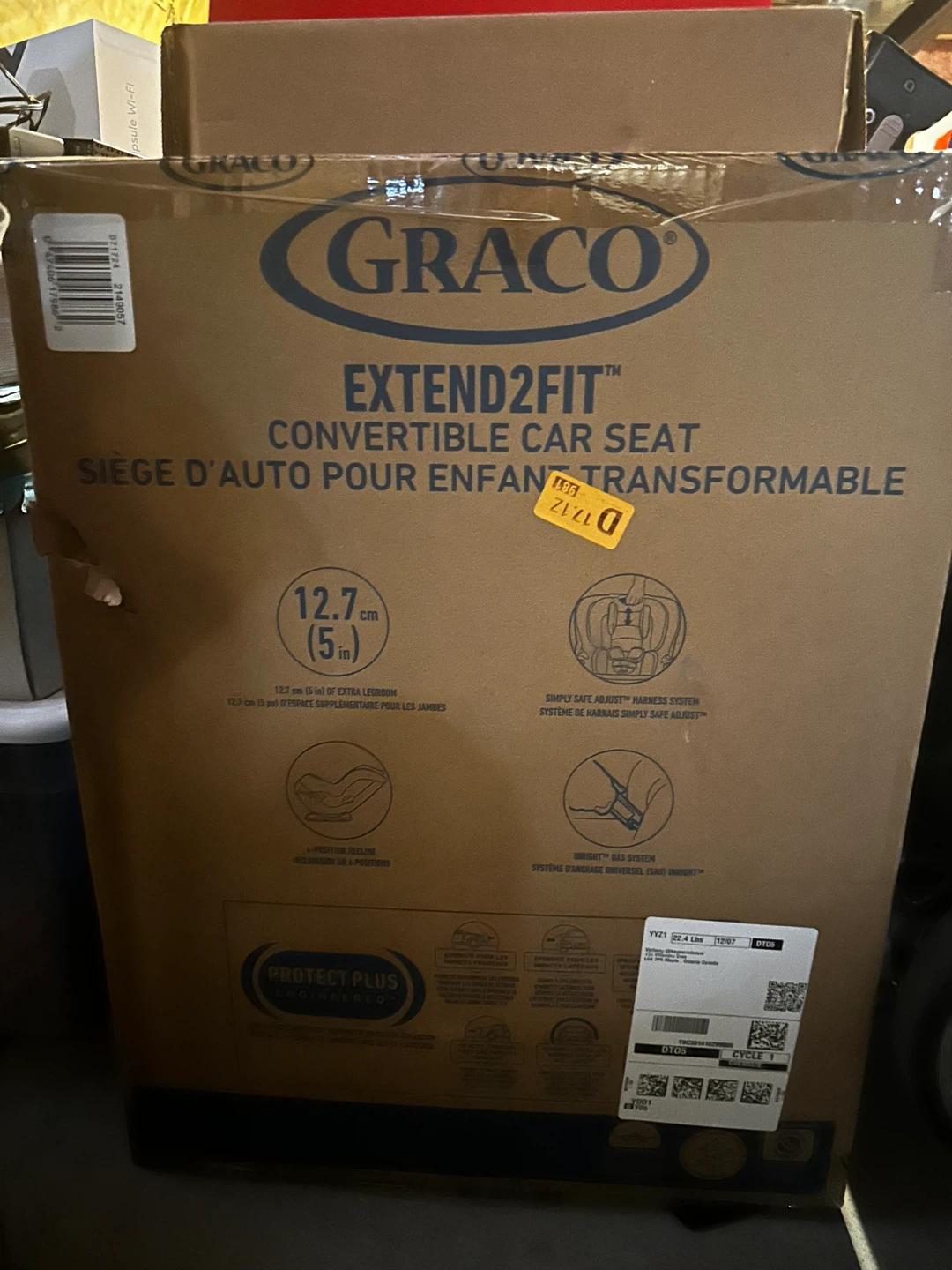 Graco Extend2Fit Convertible Car Seat - photo 2