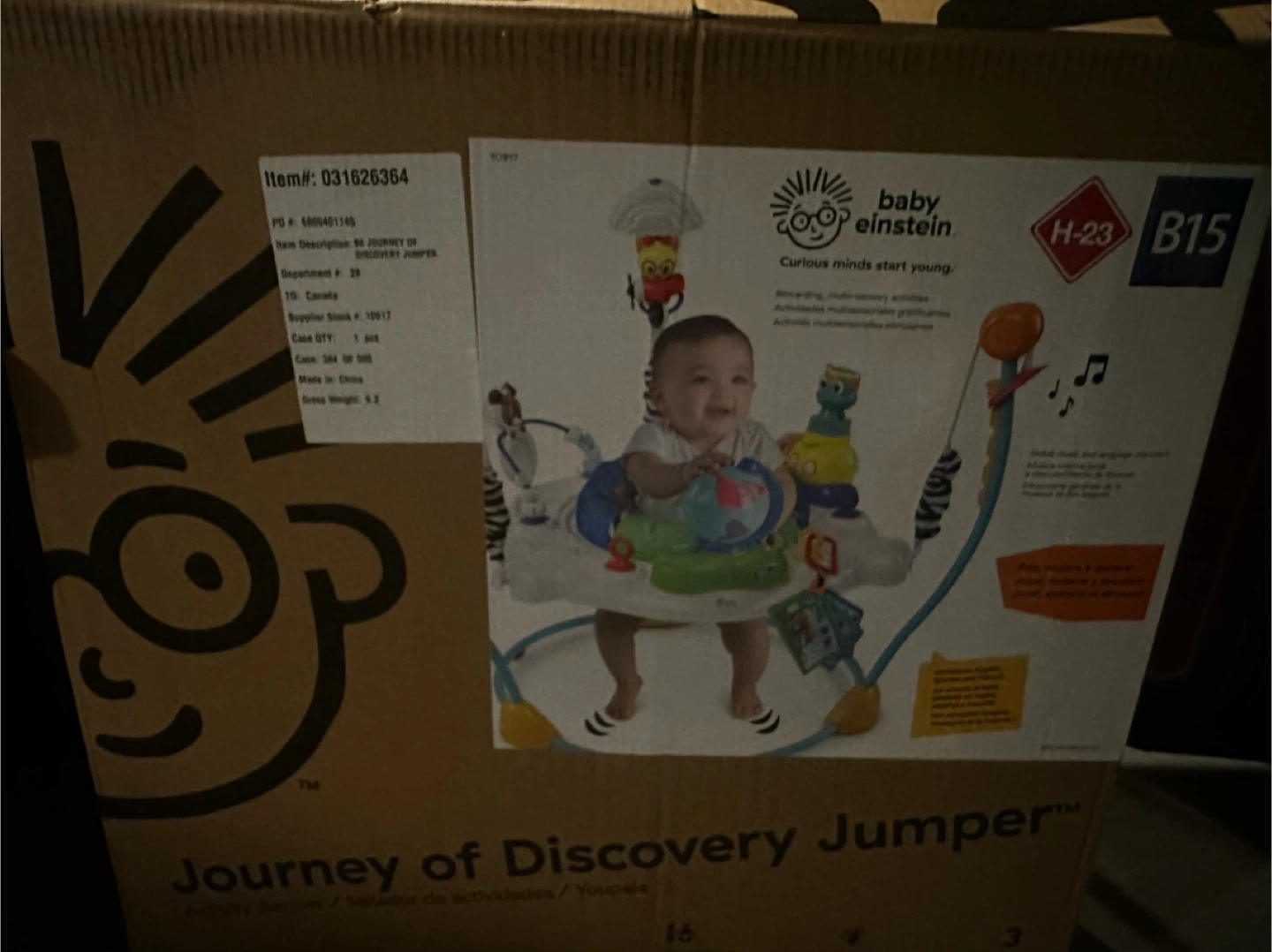 Baby Einstein Journey of Discovery Jumper - photo 2