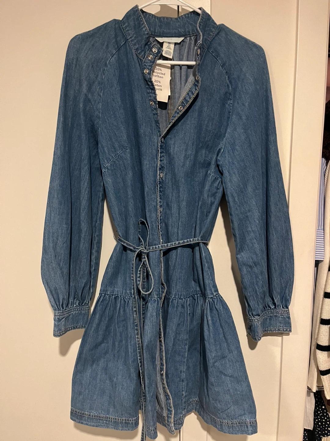 H&M Denim Dress with Belt