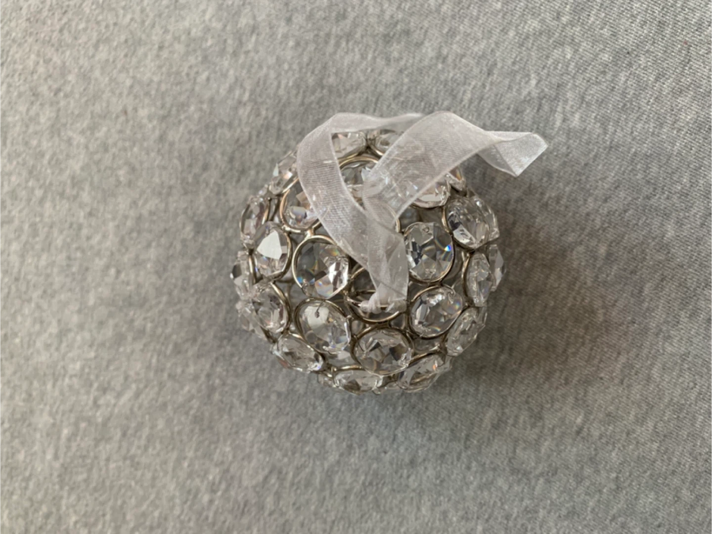 Heavy Crystal Ball Ornament - photo 2