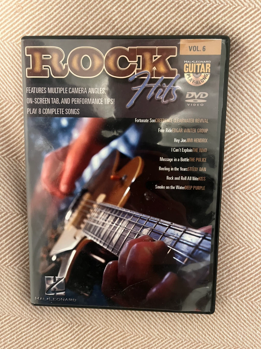 Hal Leonard Rock Guitar Hits Vol. 6 DVD