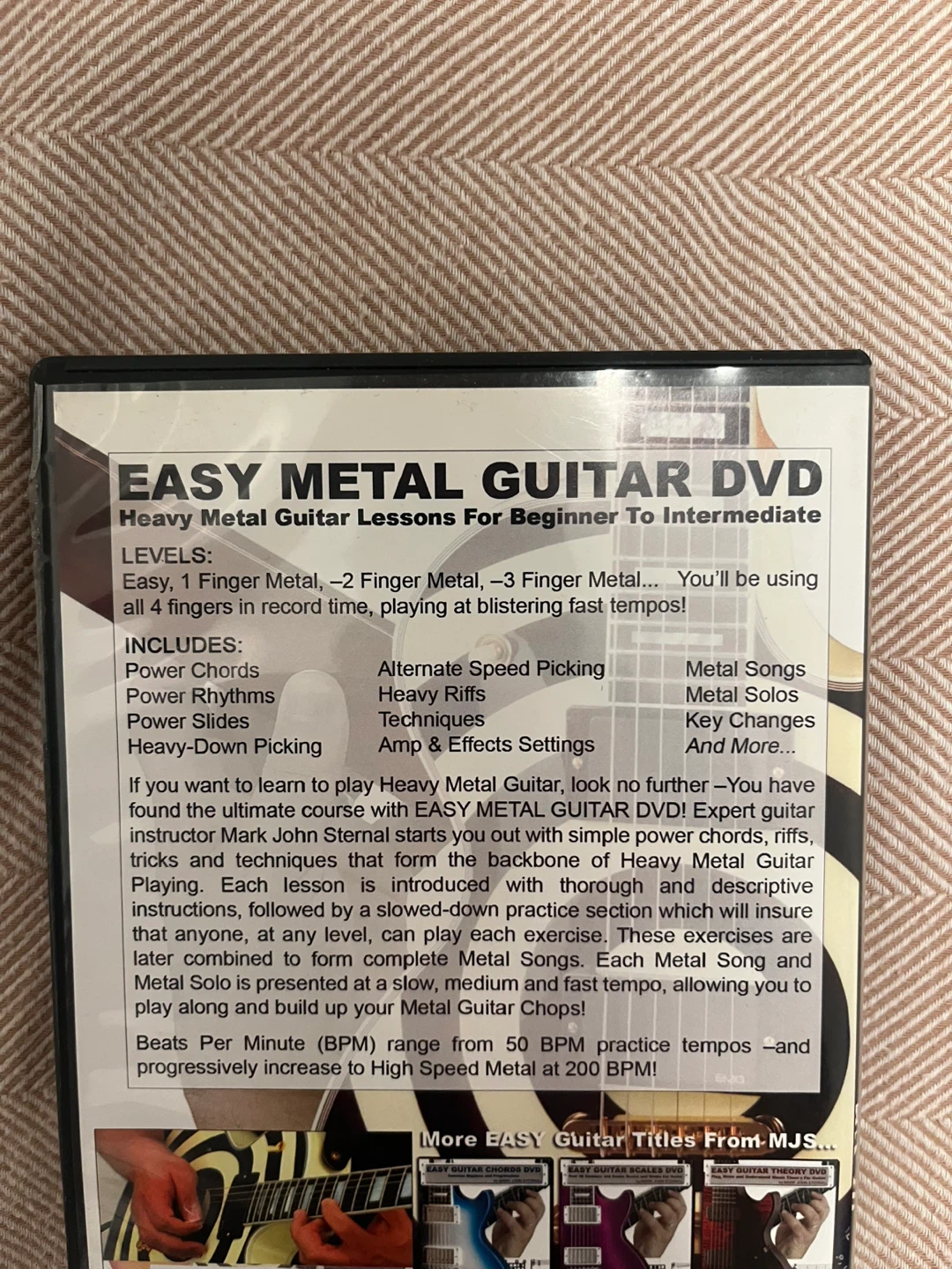 Easy Metal Guitar DVD: Heavy Metal Guitar Lessons - photo 2