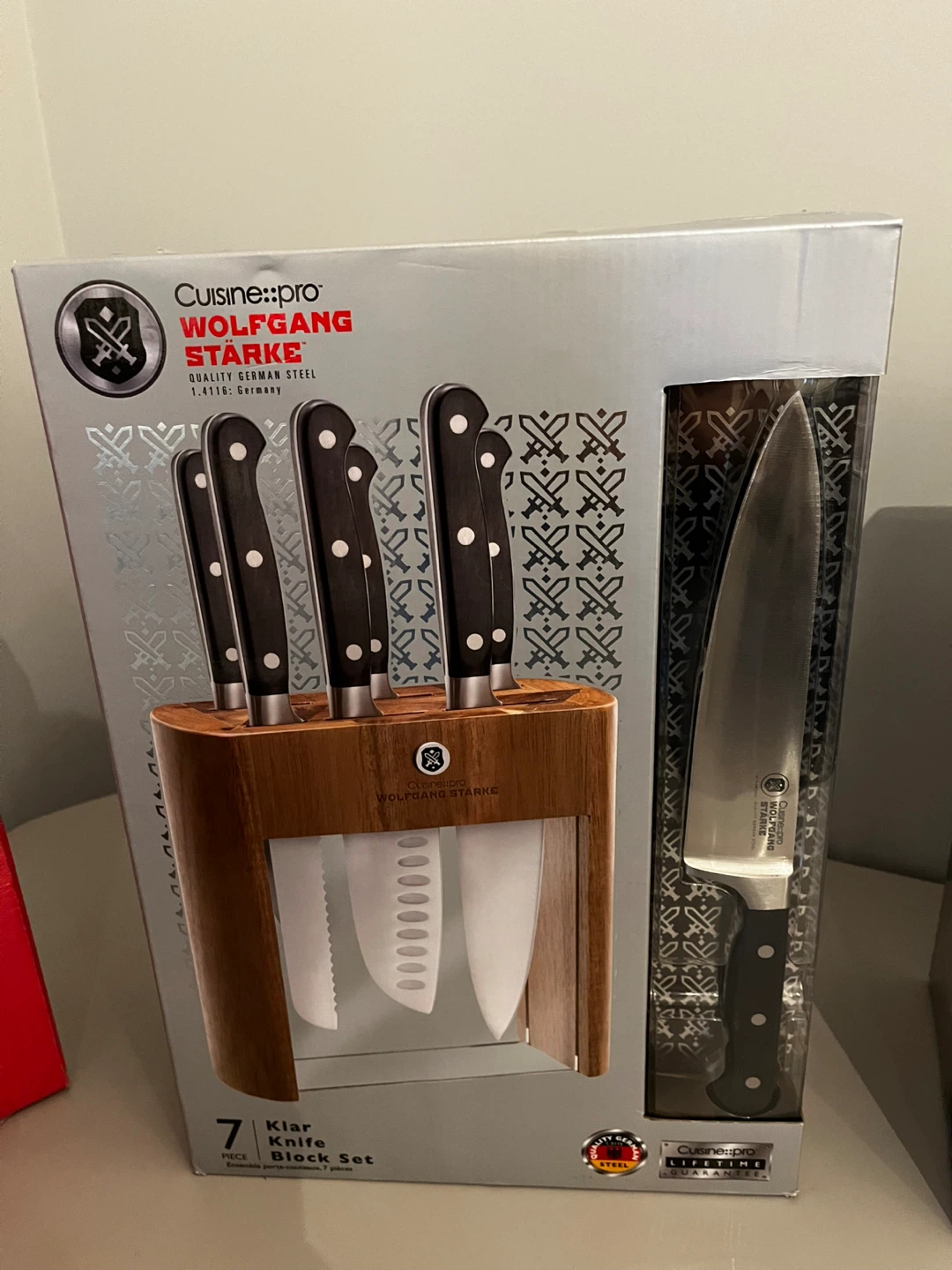Cuisine::Pro Wolfgang Starke 7 Piece Knife Block Set