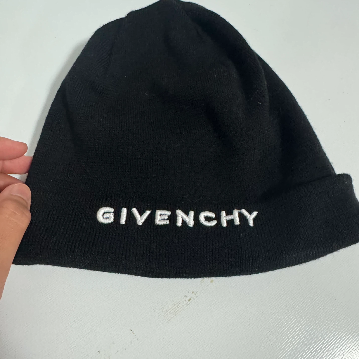Givenchy Black Wool Beanie - photo 4
