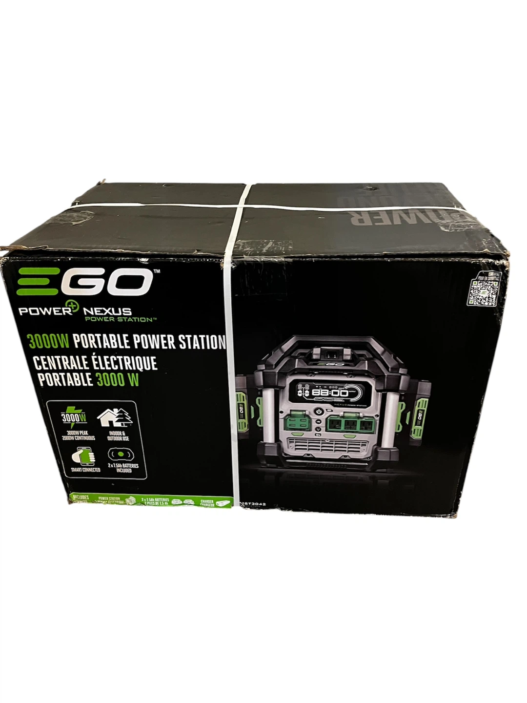 EGOr3000W Portable Power Station with 2x 7.5Ah Batteries