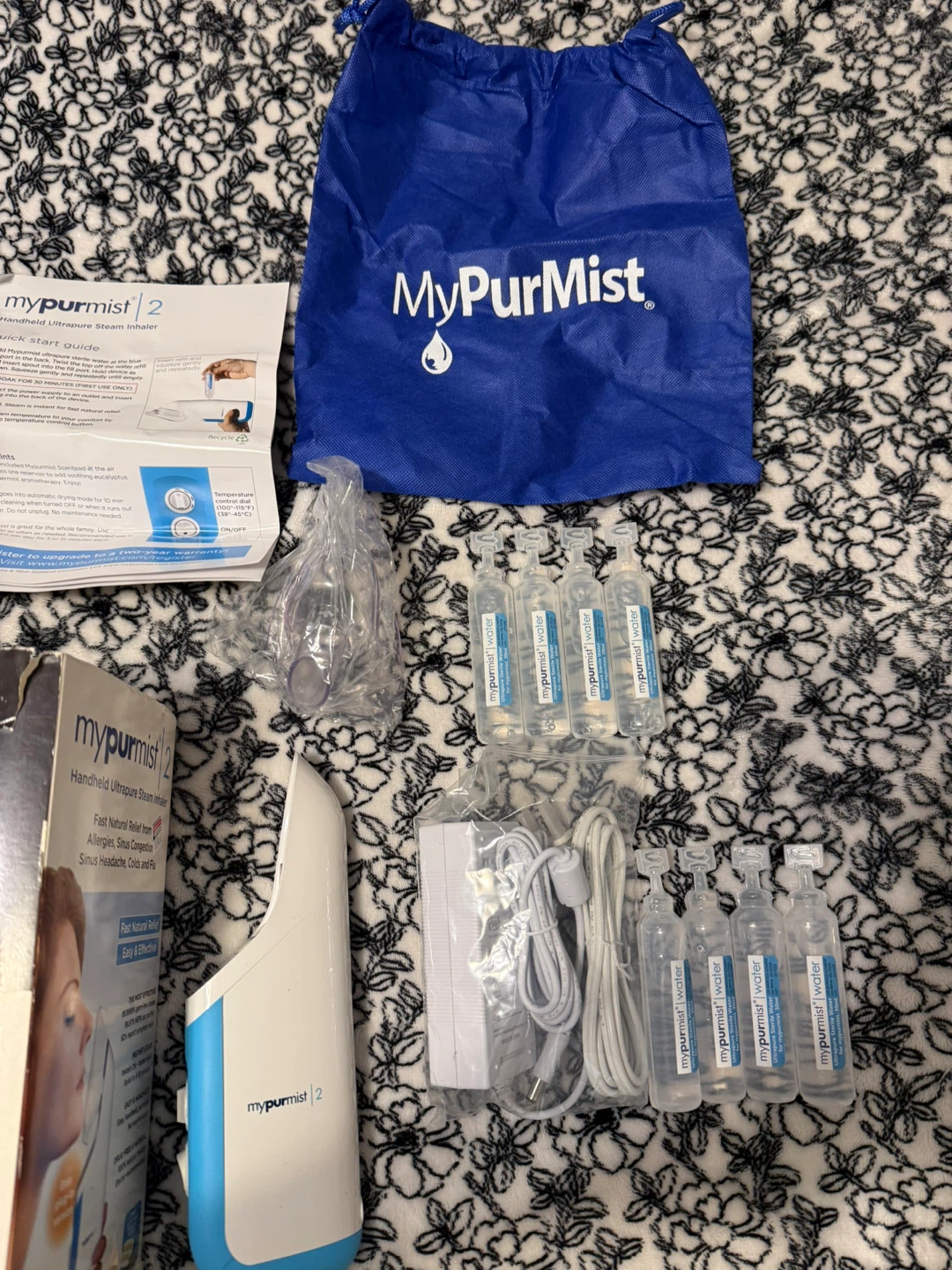 MyPurMist 2 Handheld Ultrapure Steam Inhaler - photo 4