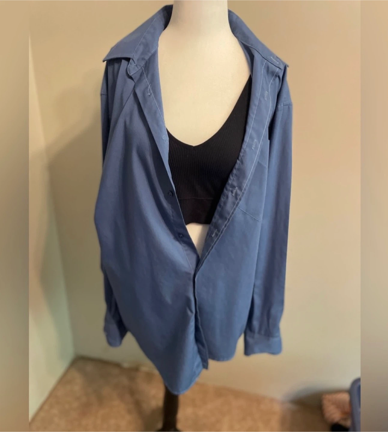 Pierre Cardin Paris Blue Button-Up Dress Shirt - photo 2
