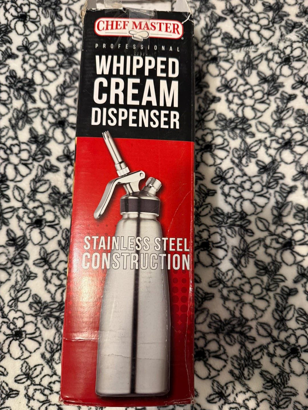 Chef Master Professional Whipped Cream Dispenser - 1 Liter