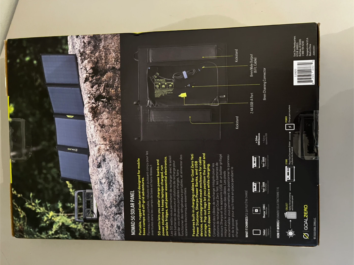 Goal Zero Nomad 50 Watt Foldable Solar Panel - photo 2
