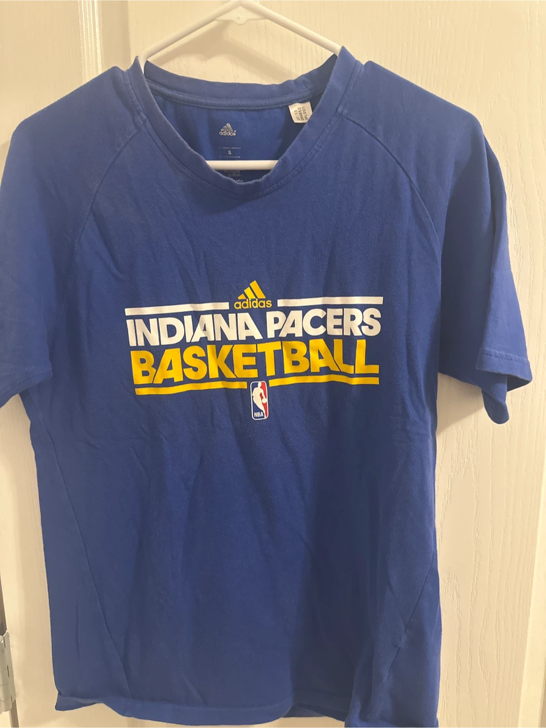 Adidas Indiana Pacers Basketball T-Shirt Size S