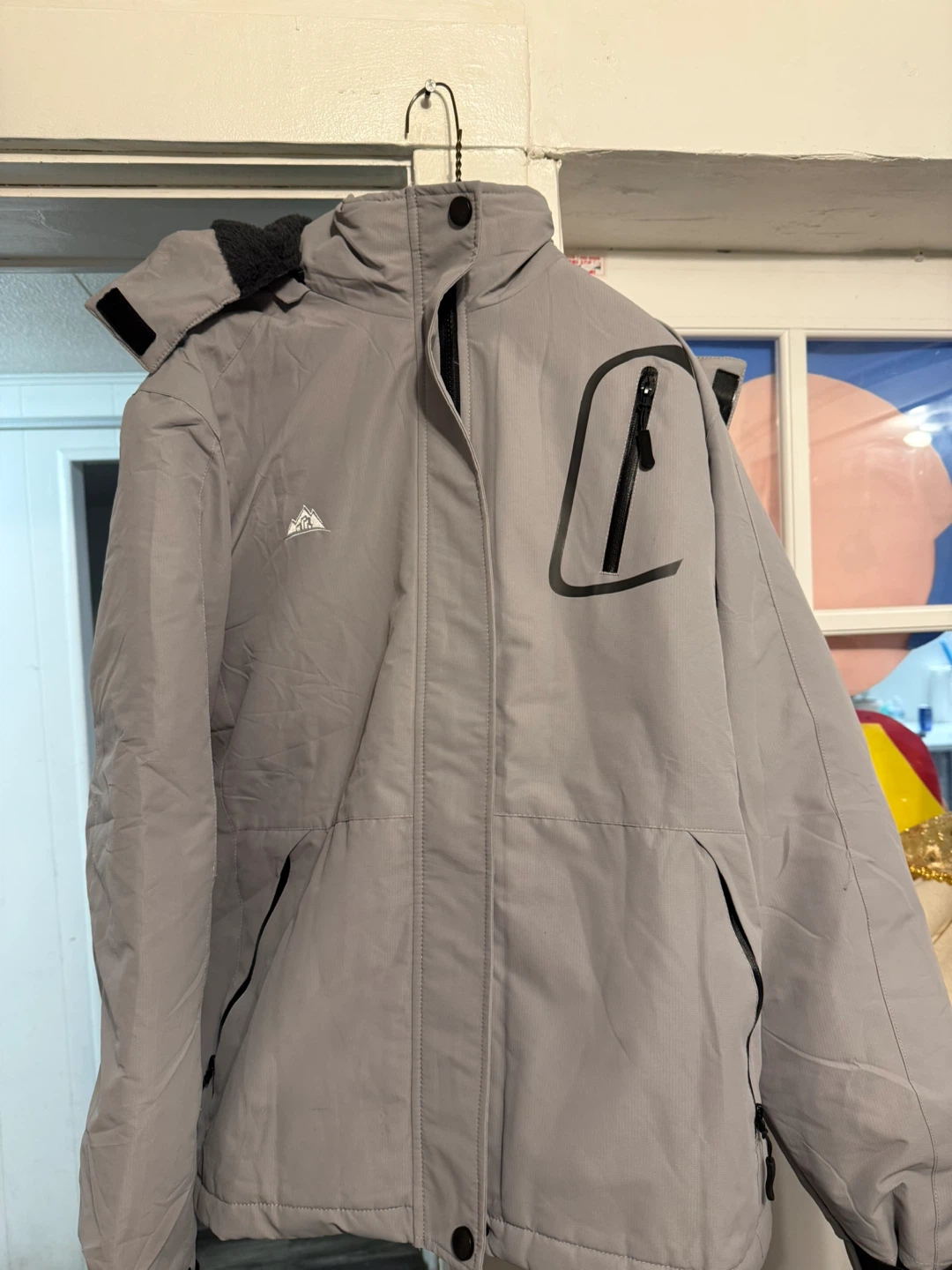 L Gray Winter Jacket