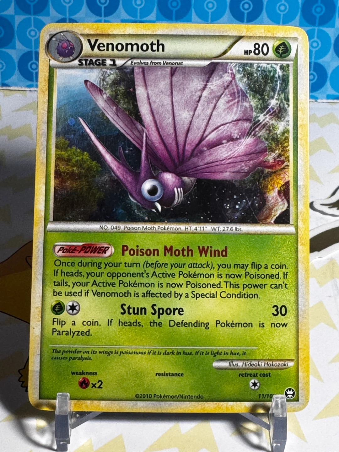 Pokemon Trading Card - Venomoth - photo 2