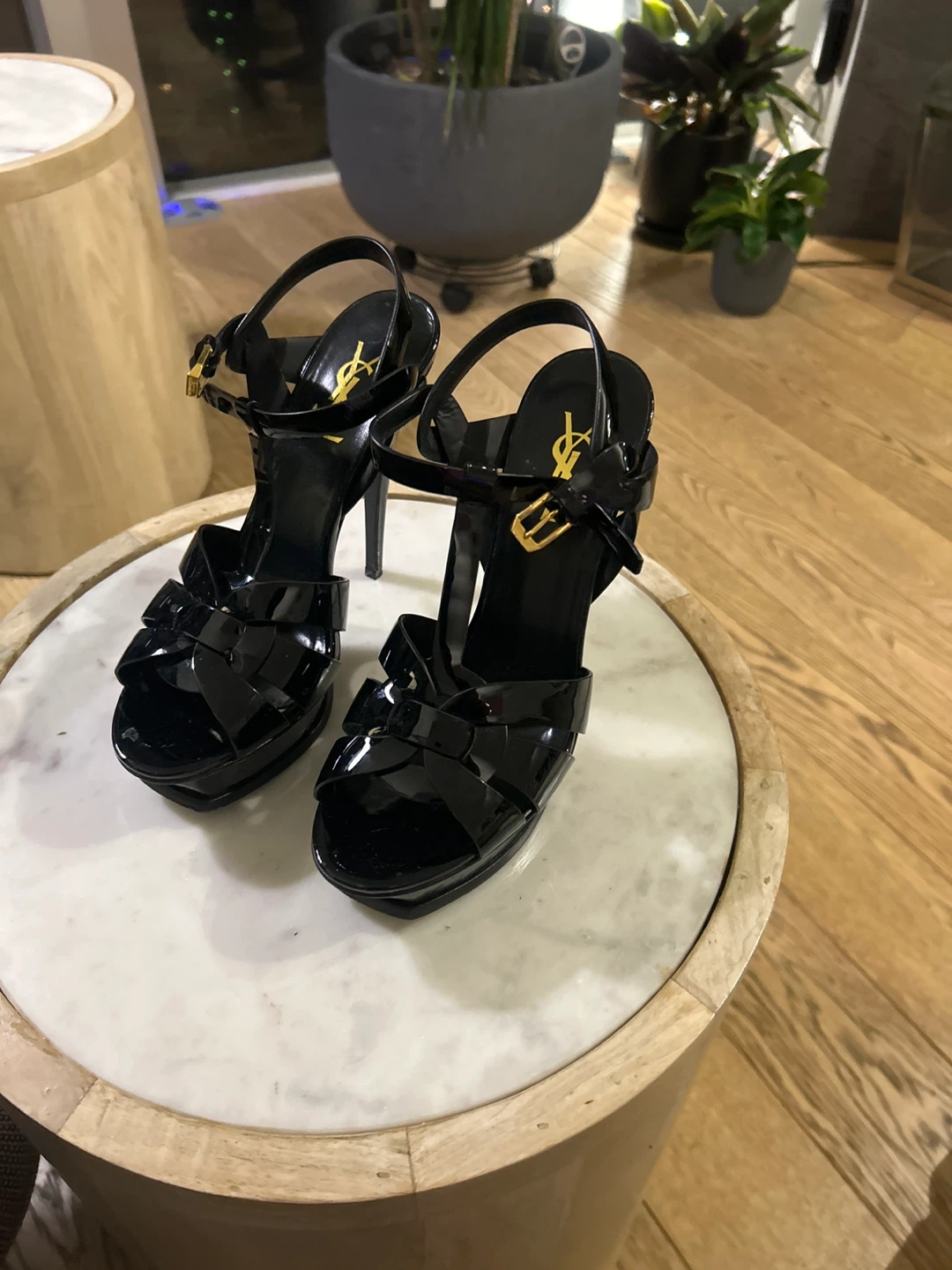 Yves Saint Laurent Black Patent Tribute