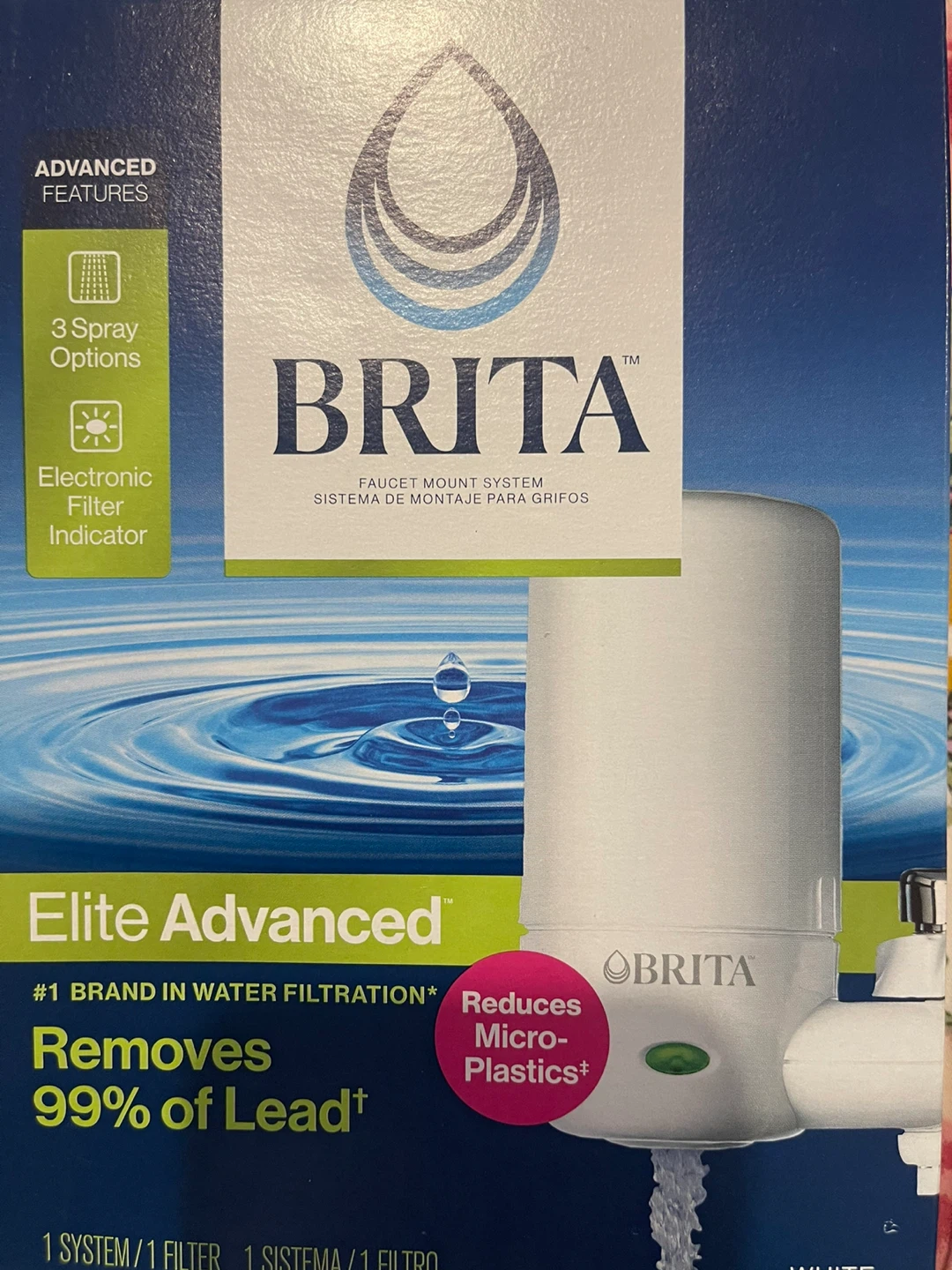 2 pc Brita Elite Advanced Faucet Mount Filter System - White - photo 4