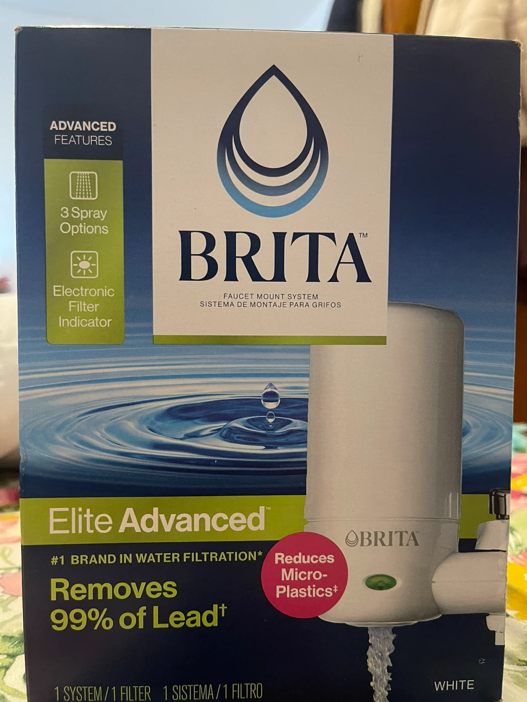 2 pc Brita Elite Advanced Faucet Mount Filter System - White - photo 2