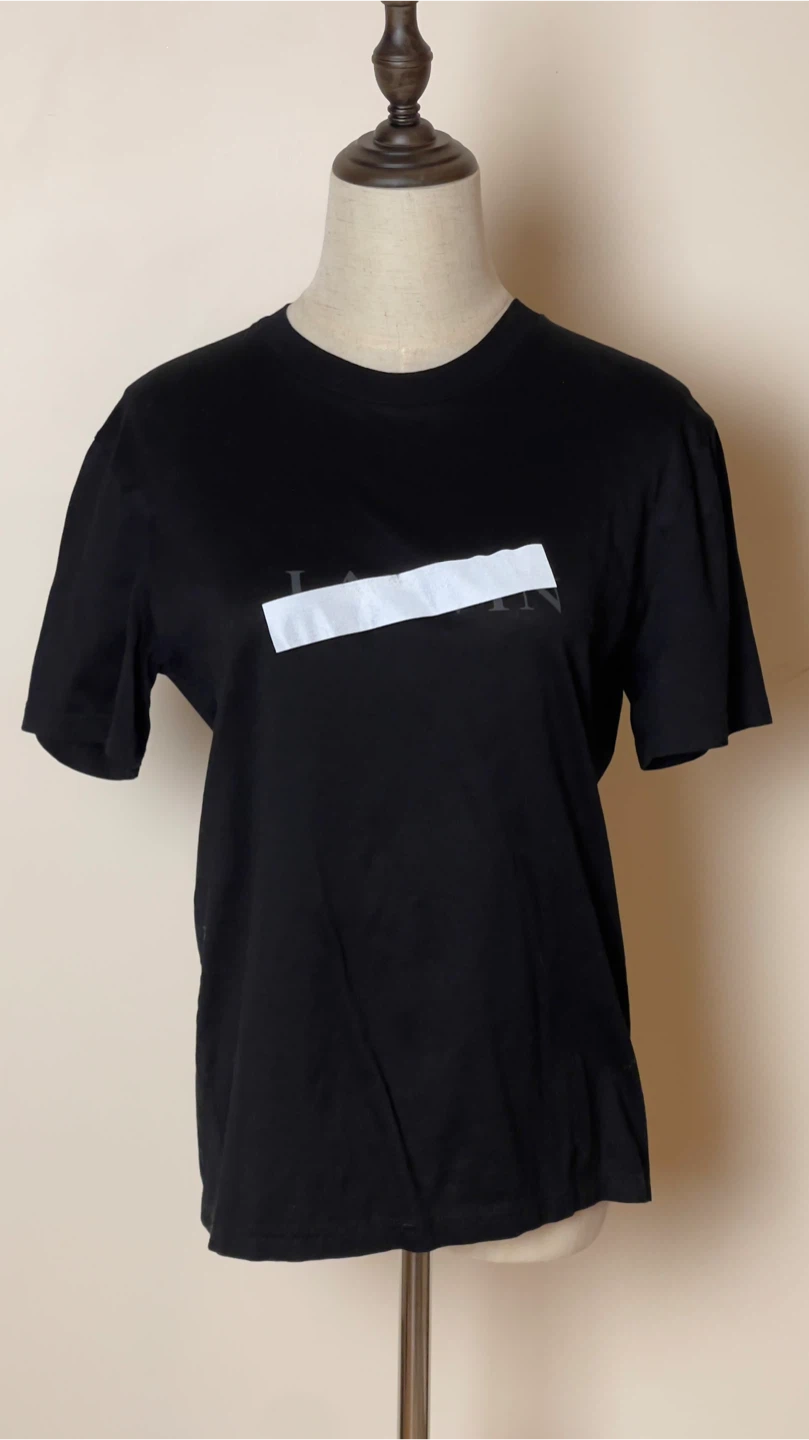 Lanvin Black T-Shirt xxs