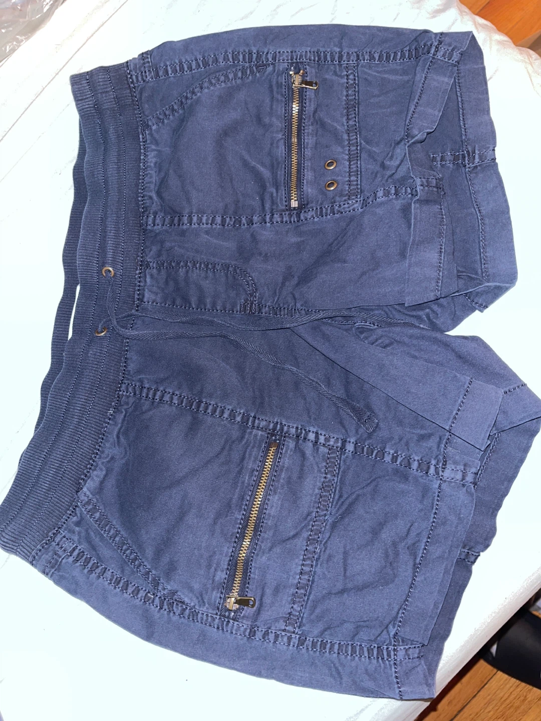 Sonoma Navy Blue Cargo Shorts Size 6