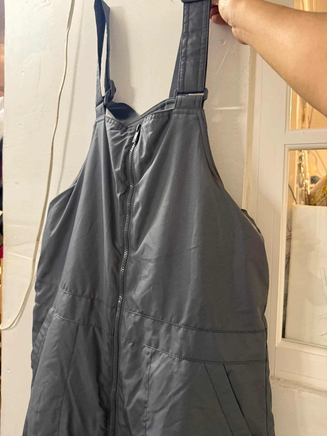 All in Motion Gray Snow Bibs Size S