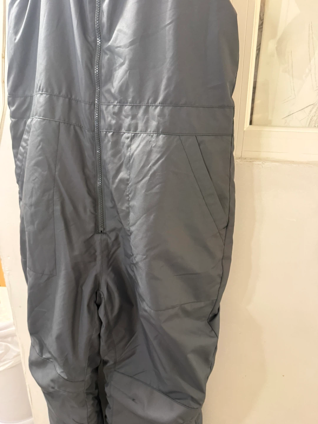 All in Motion Gray Snow Bibs Size S - photo 2
