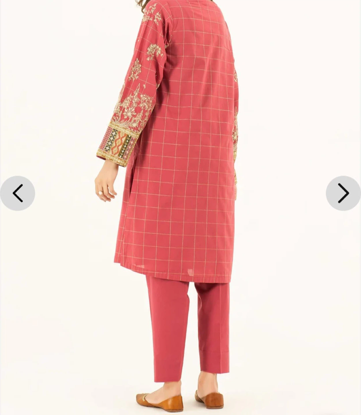 Embroidered Kurti with Pants - photo 2