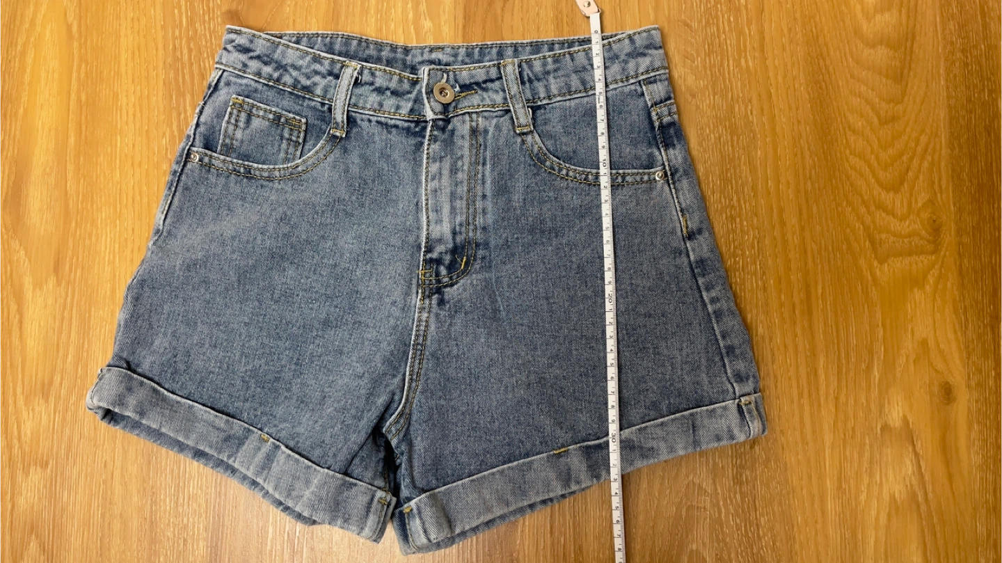 Women's Denim Jean Shorts Size 27 - photo 2