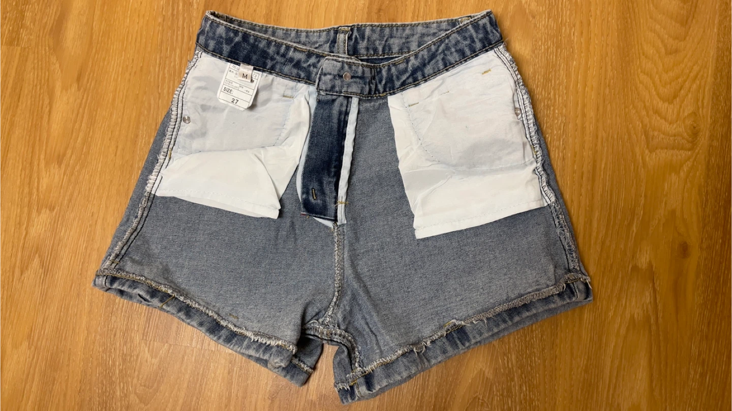 Women's Denim Jean Shorts Size 27 - photo 4