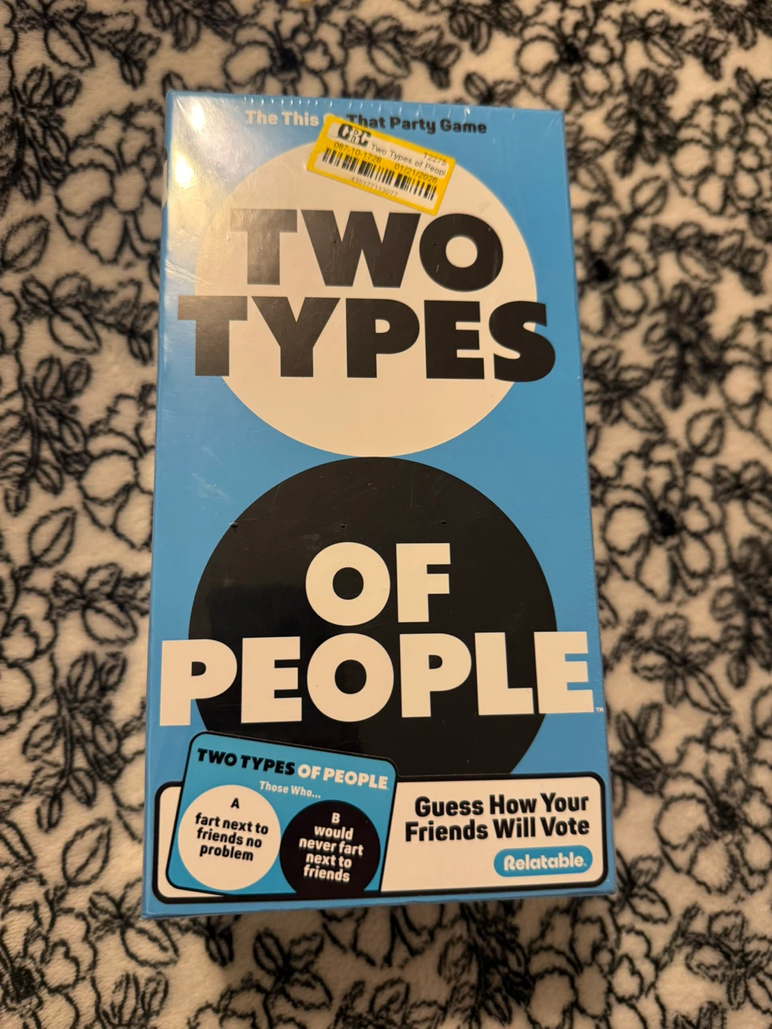 Two Types of People Card Game by What Do You Meme?