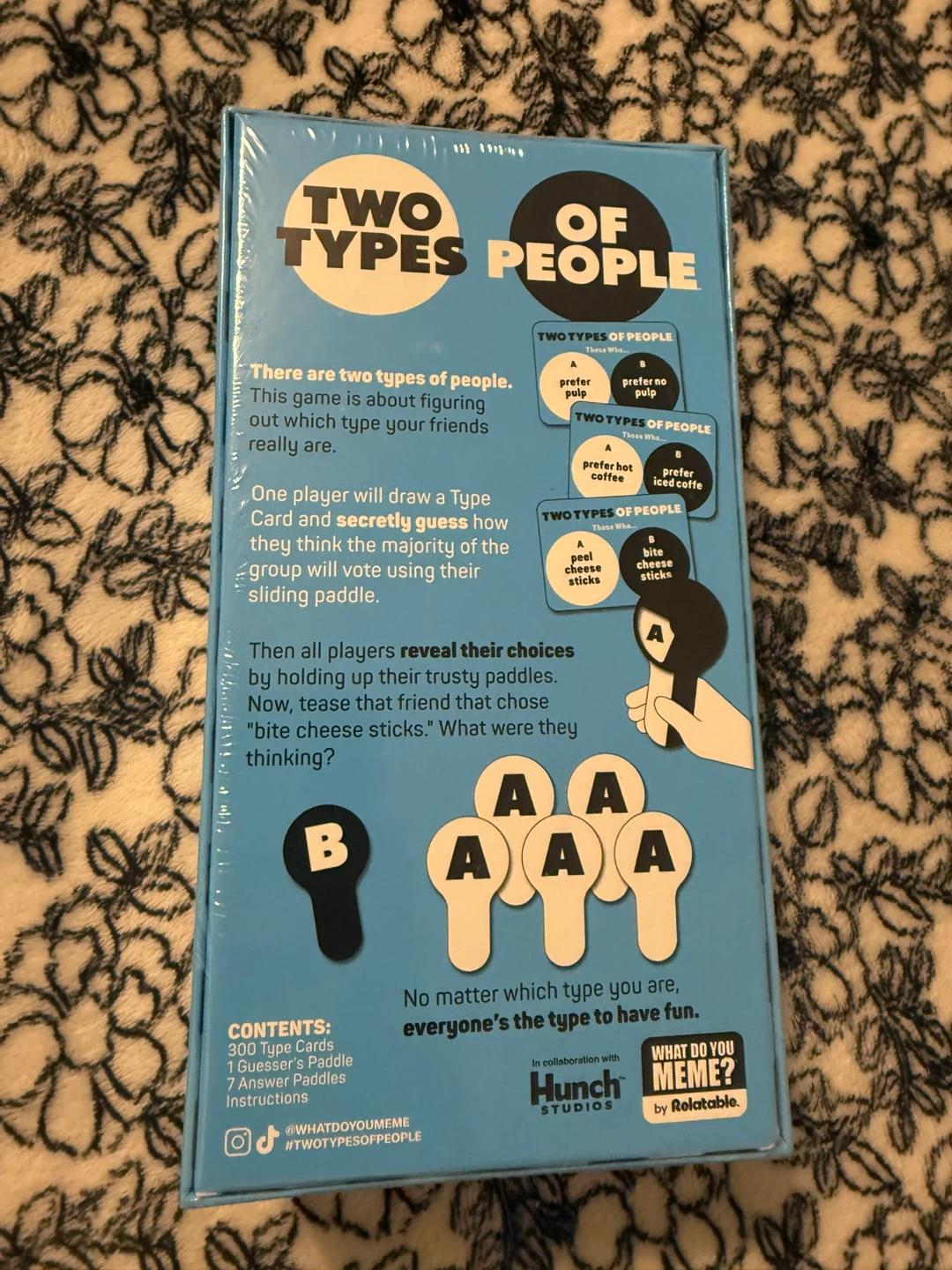 Two Types of People Card Game by What Do You Meme? - photo 2