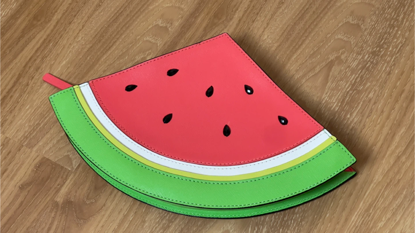 Kate Spade New York Watermelon Slice Clutch - photo 2