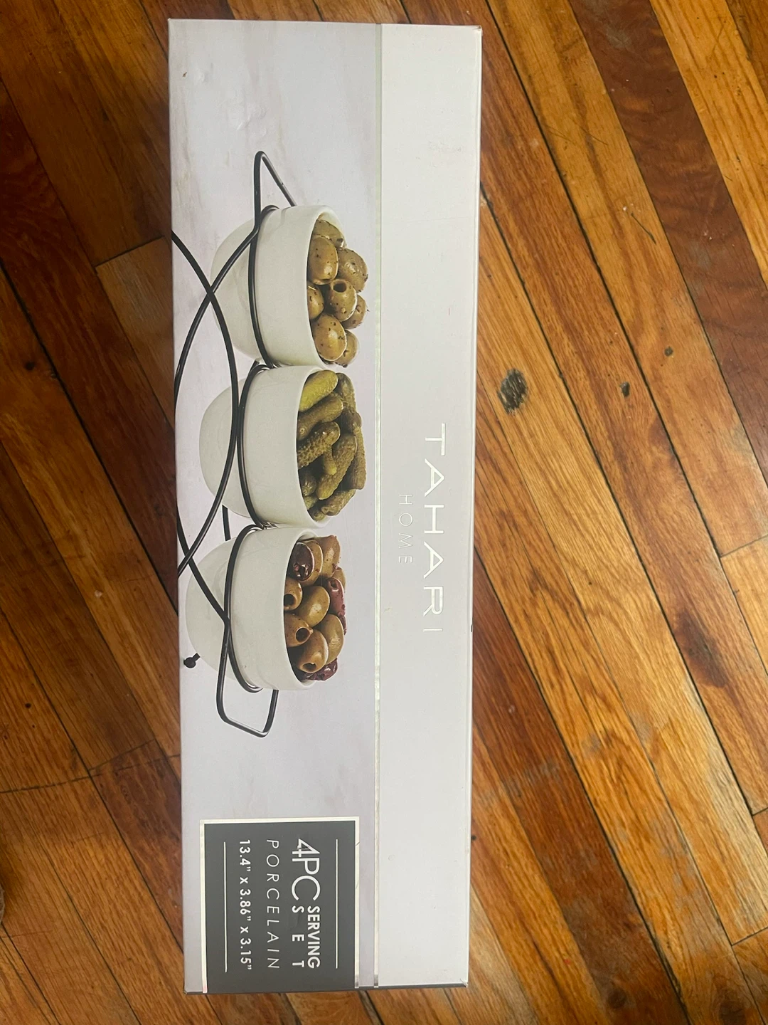Tahari Home 4PC Serving Bowl Set - Porcelain