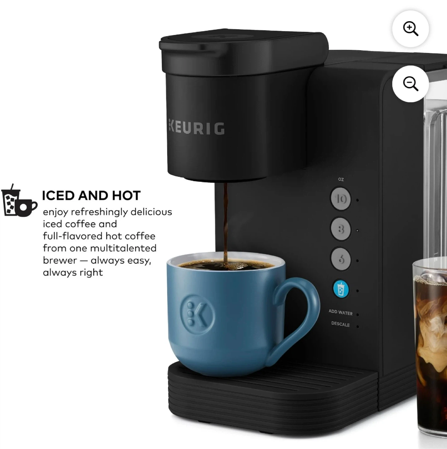 Keurig K-Express Essentials Plus, Iced & Hot Pod Coffee Maker - photo 3