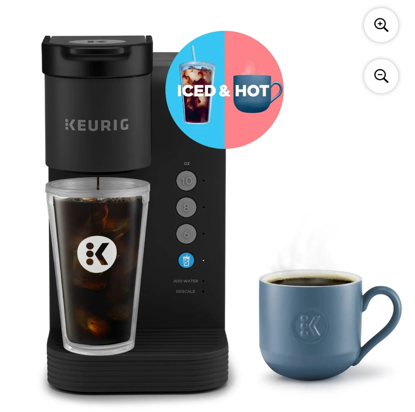 Keurig K-Express Essentials Plus, Iced & Hot Pod Coffee Maker