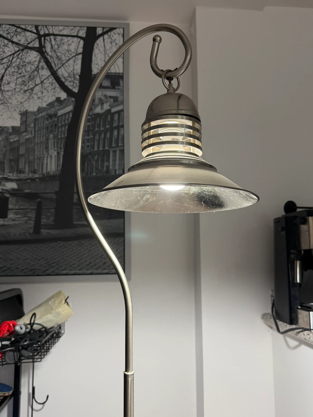Brushed Nickel Floor Lamp
