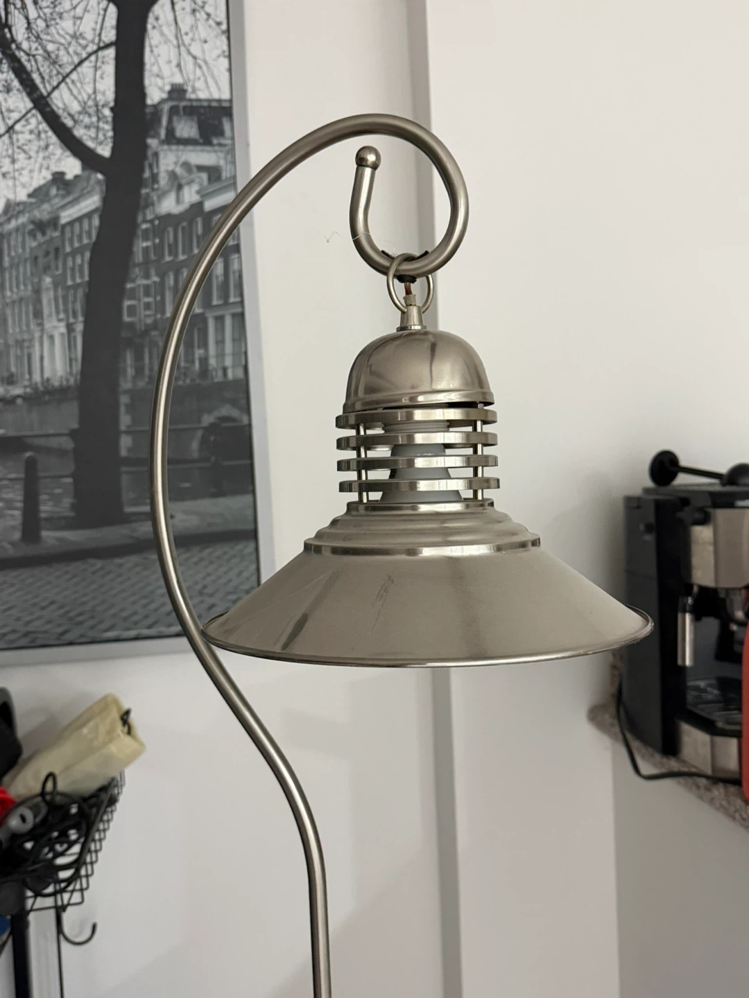 Brushed Nickel Floor Lamp - photo 2