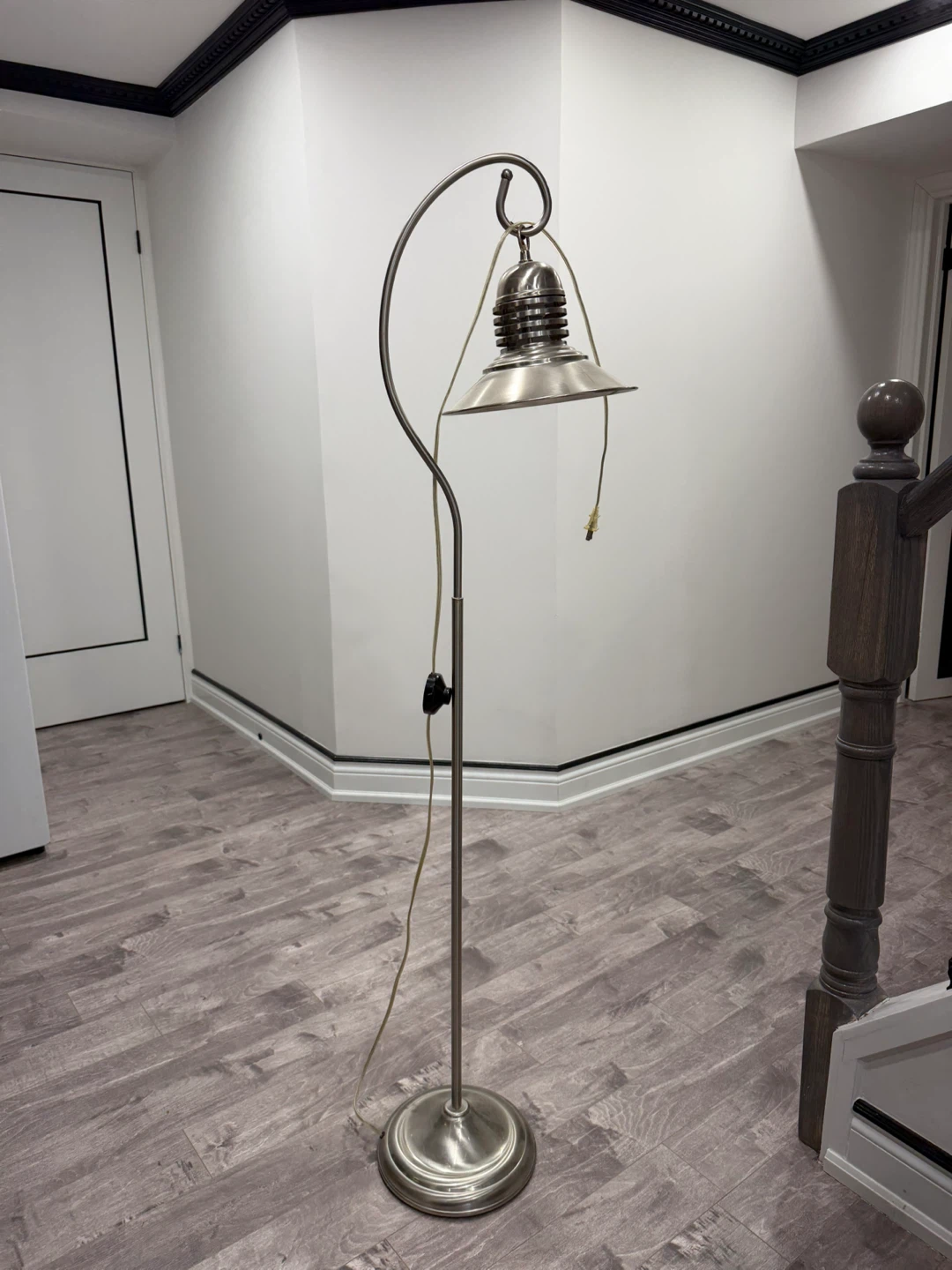 Brushed Nickel Floor Lamp - photo 4