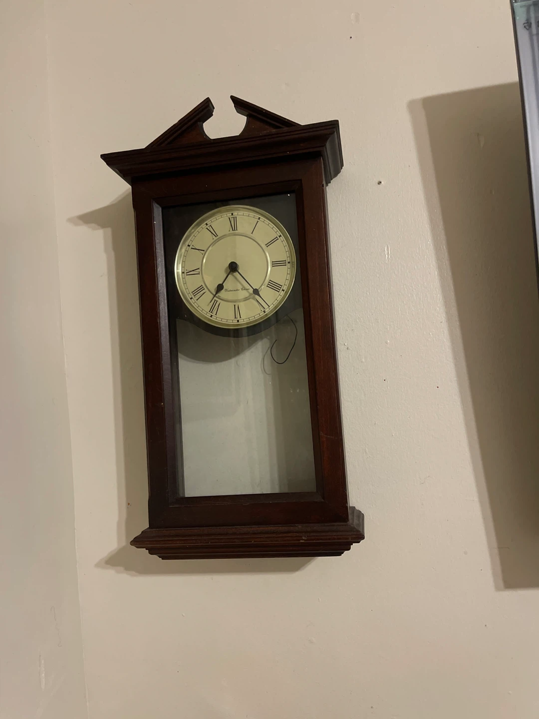 Hamilton Clock - Wooden Wall Clock