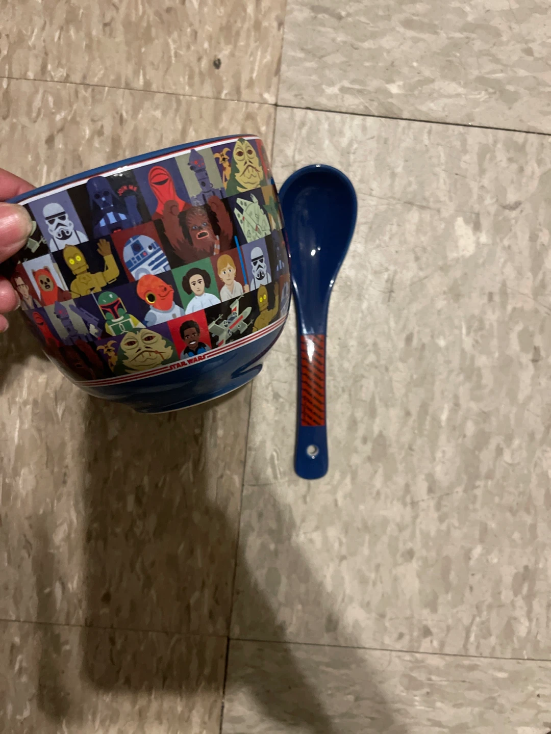 Star Wars Cereal Bowl with Spoon - photo 2
