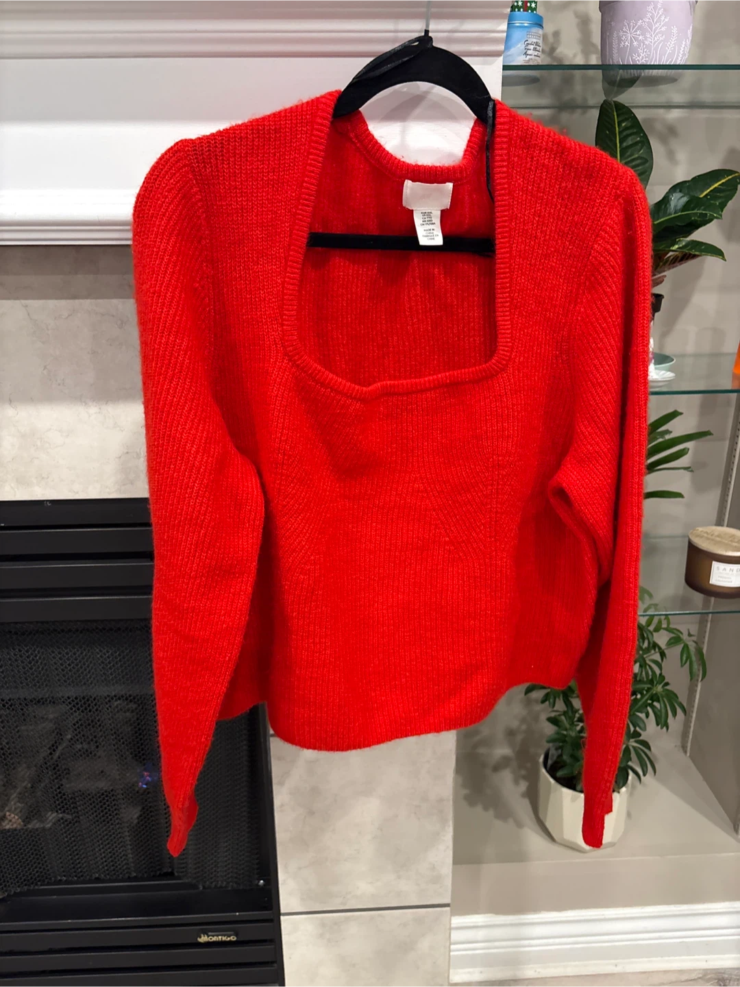 H&M Red Long Sleeve Sweater - Size XXL - photo 2