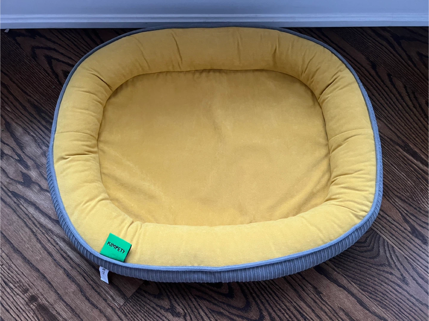 Pet Bed - Grey & Yellow - photo 2