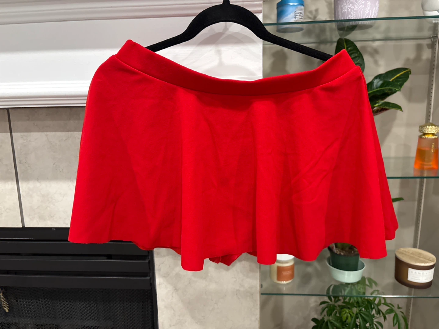 Red Skater Skirt - photo 3